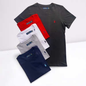 Basic Cotton Crew Neck Tee